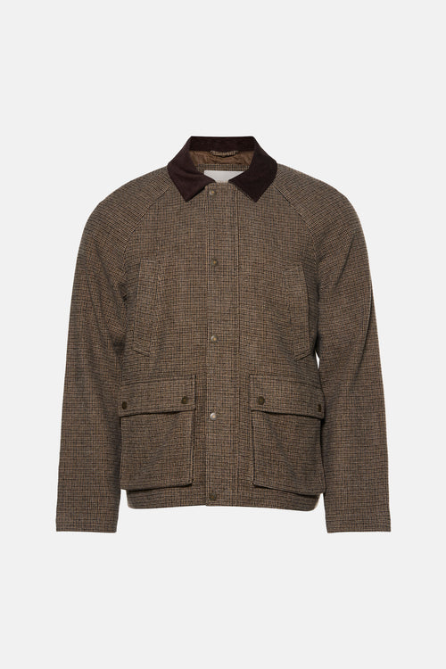 Korte jas - Bruin