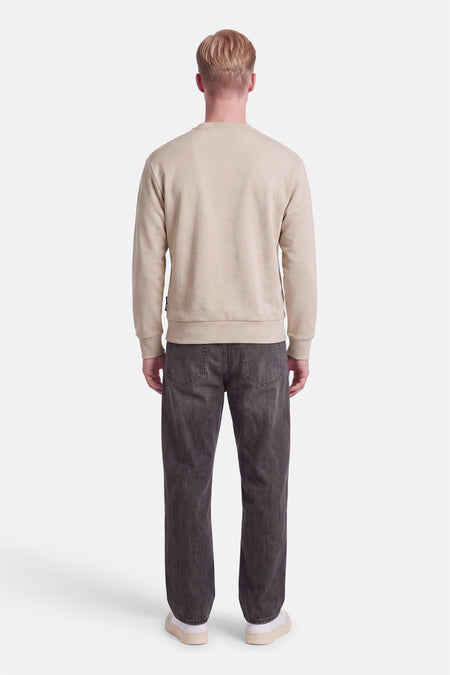 Sweater O-hals - ecru