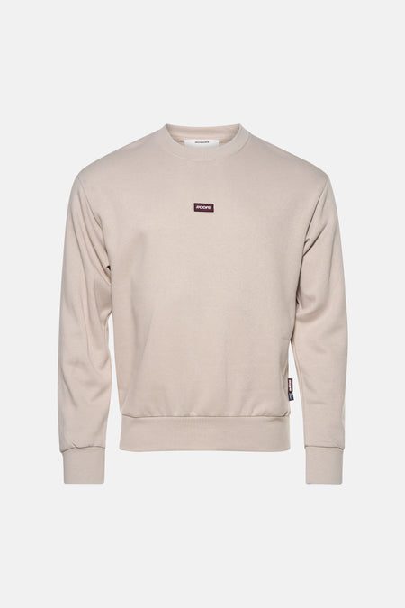 Sweater O-hals - ecru