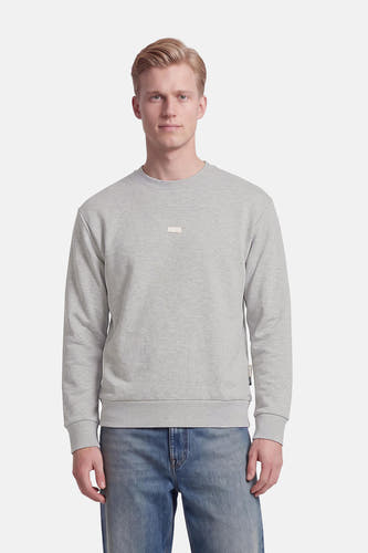 Sweater O-hals - grijs