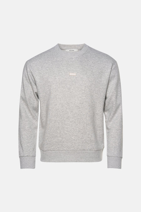 Sweater O-hals - grijs