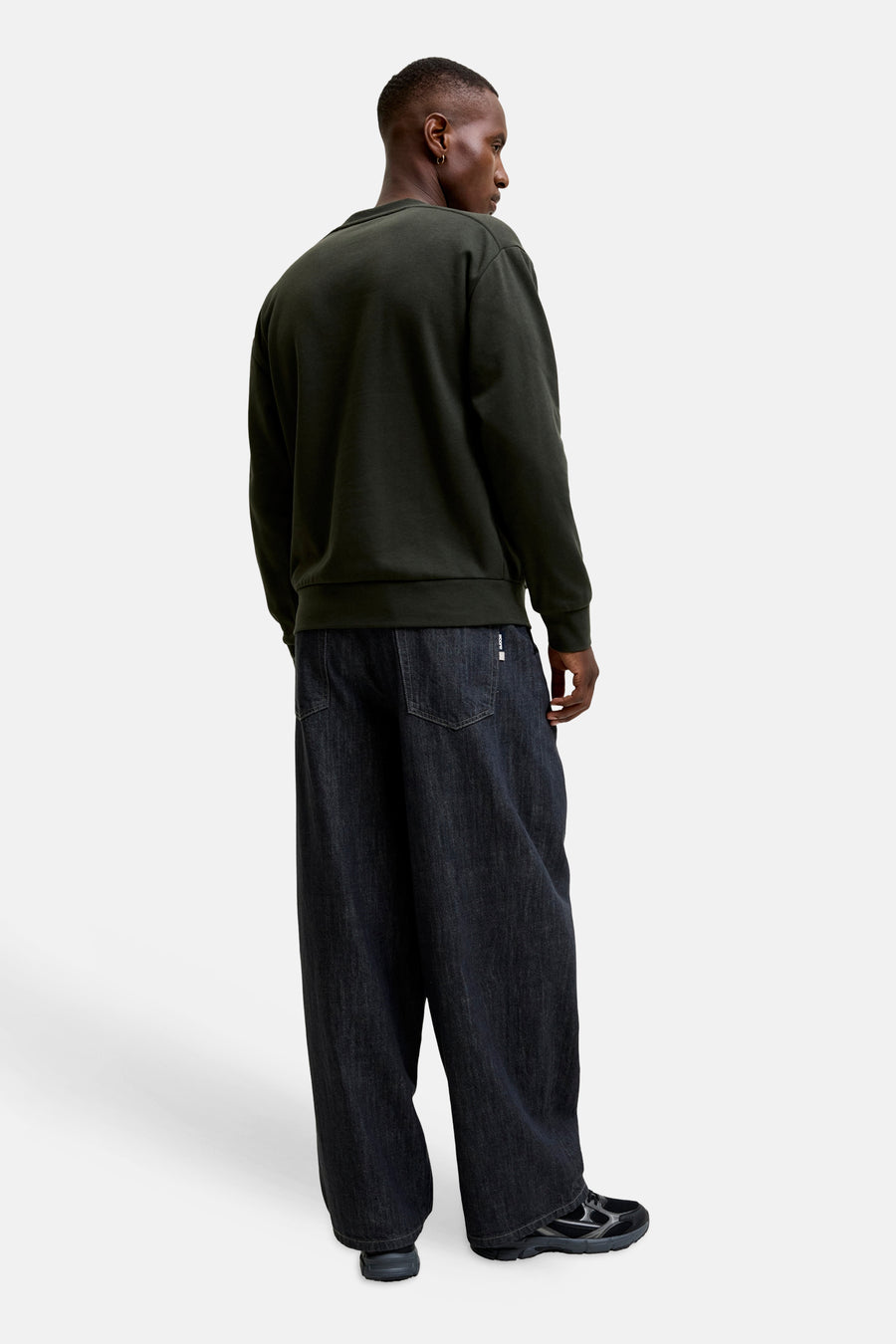 Sweat col O vert - CORE BY JACK & JONES