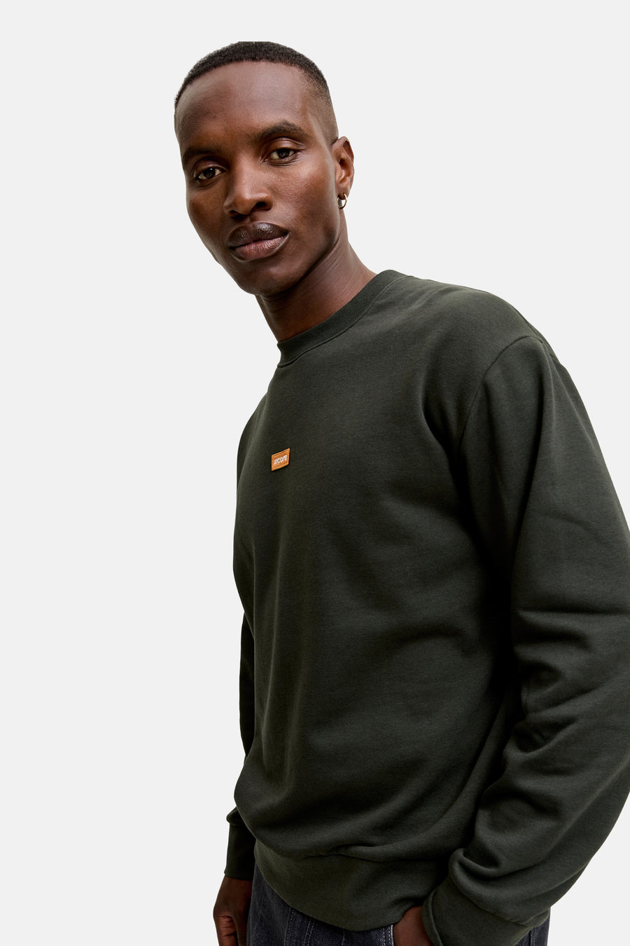 Sweat col O vert - CORE BY JACK & JONES
