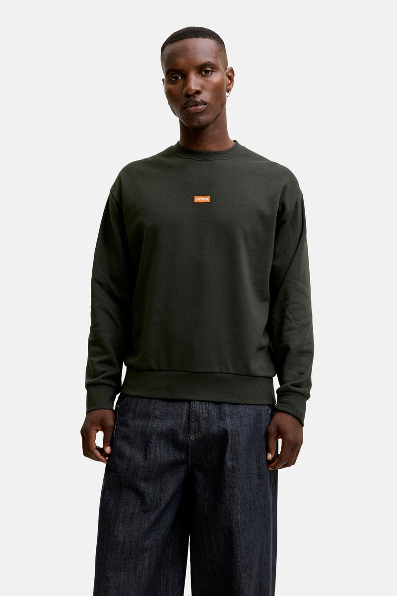 Sweater O-hals - Peat