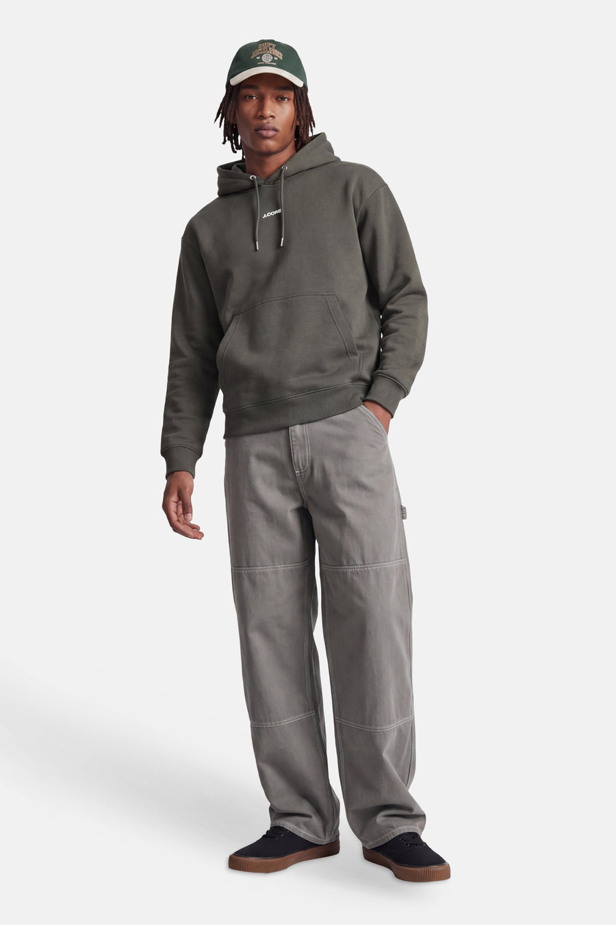Sweater met kap - Peat