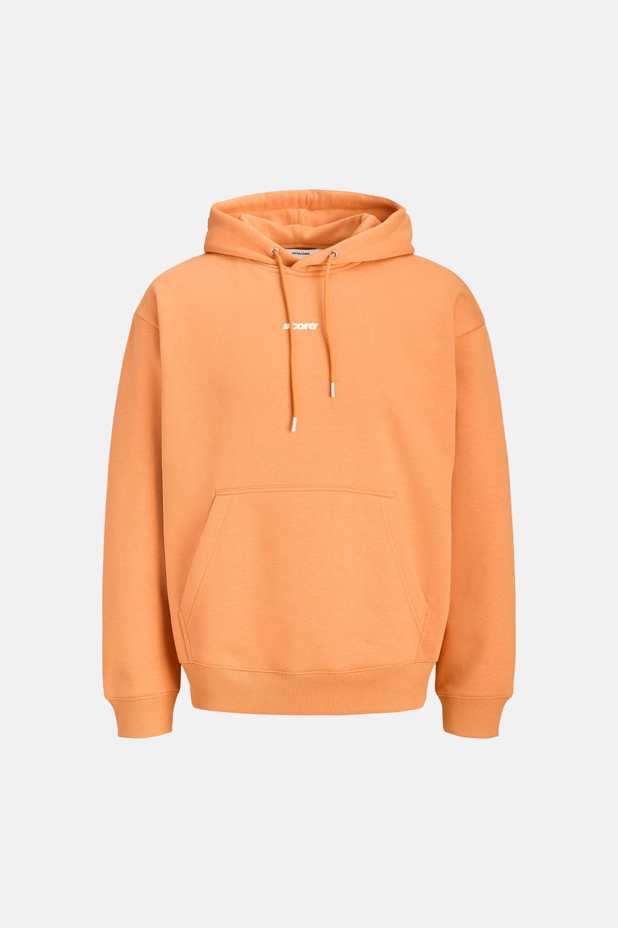 Sweat à capuche orange - CORE BY JACK & JONES