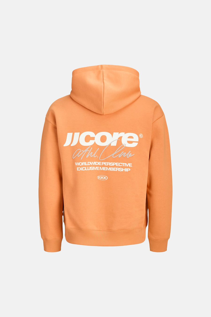 Sweat à capuche orange - CORE BY JACK & JONES