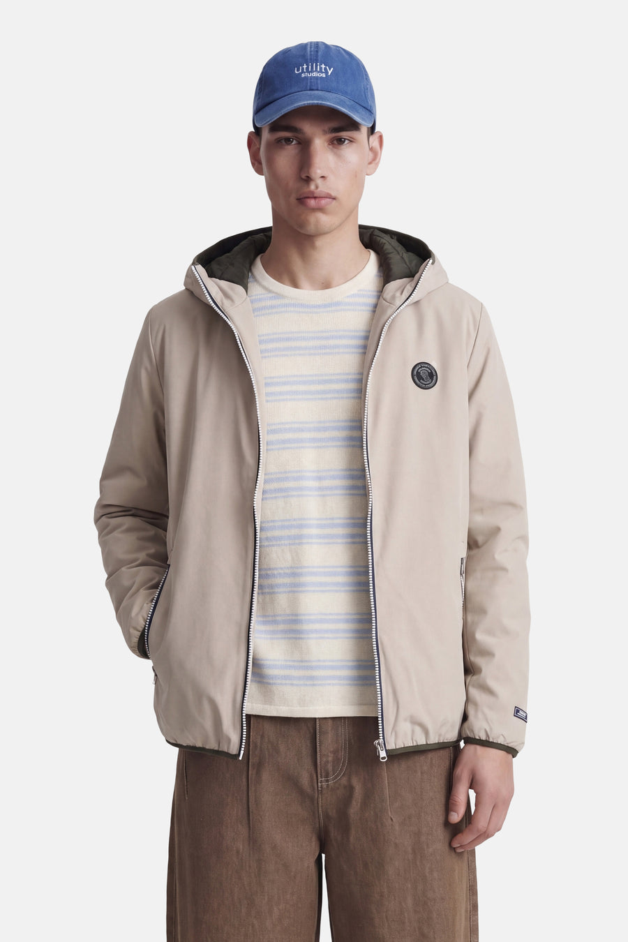 Veste courte beige - ORIGINALS BY JACK & JONES