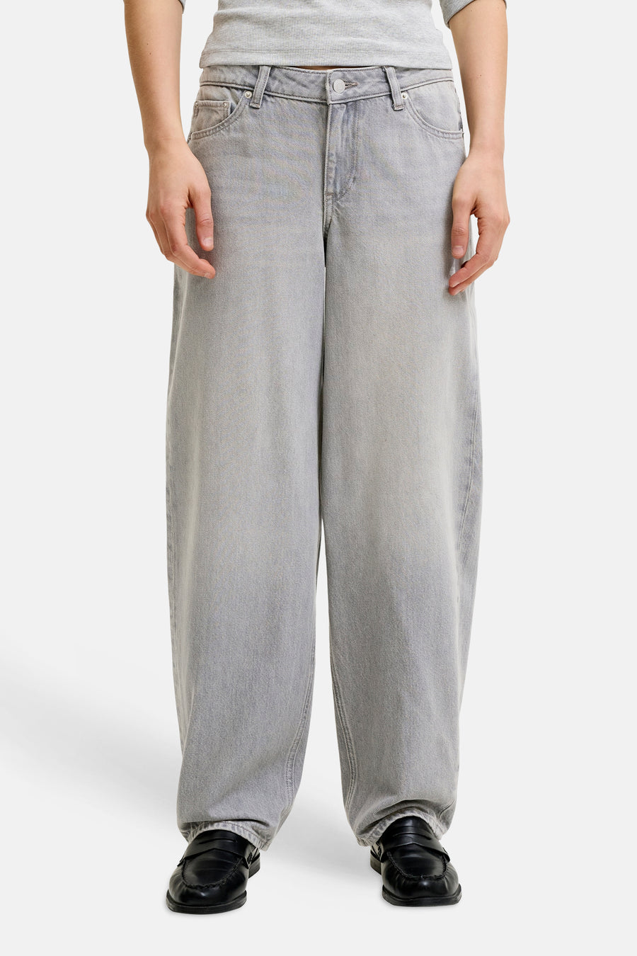 Jeans special fit light grey denim - JJXX