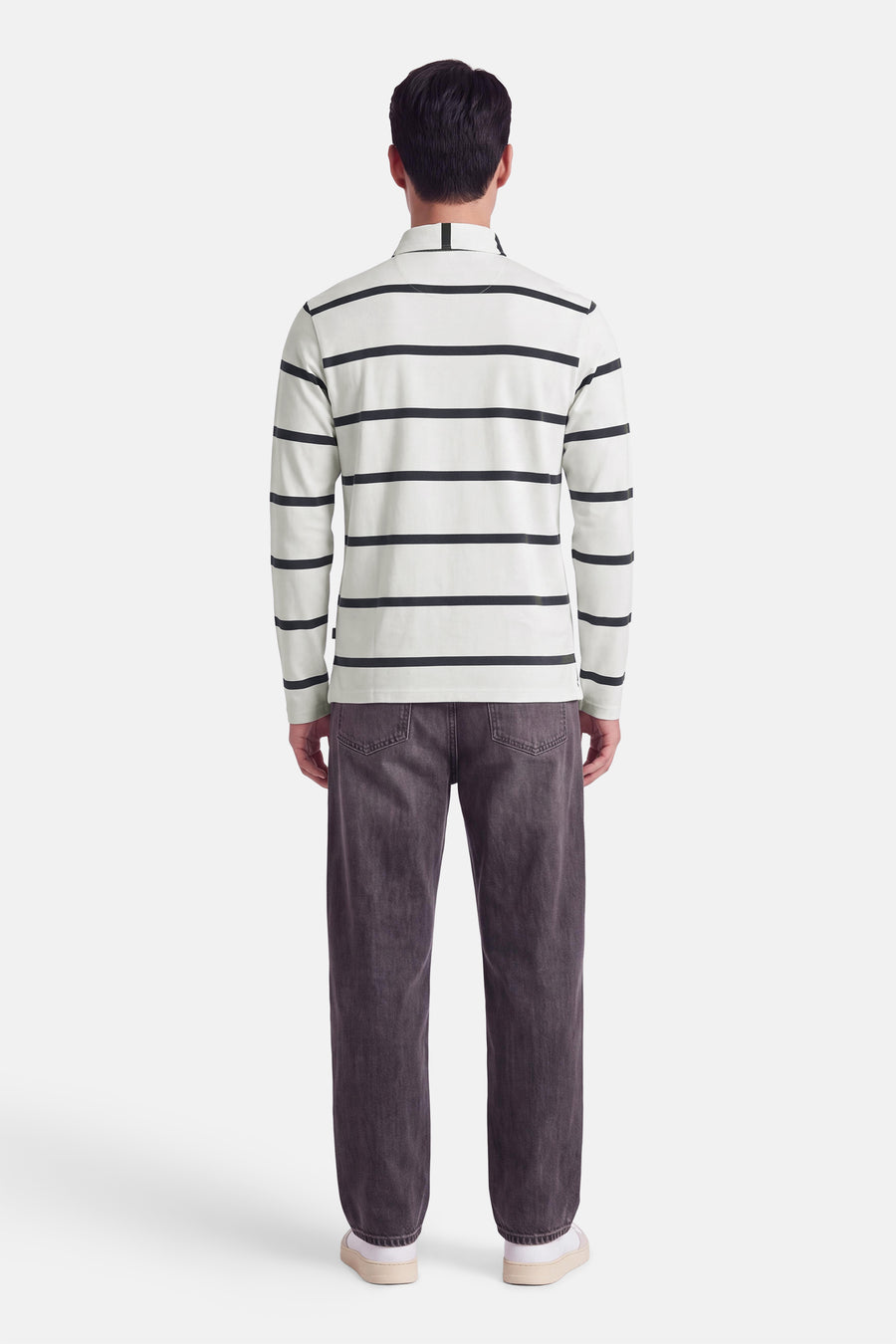 Polo met lange mouwen - multicolor