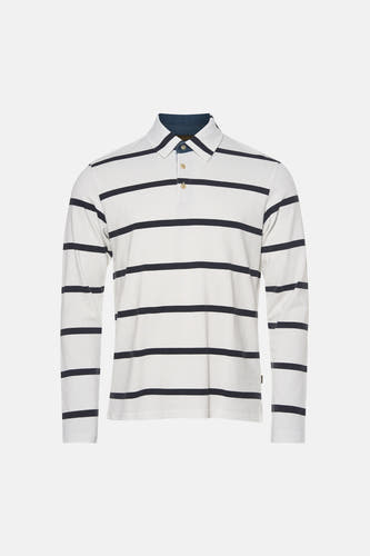 Polo met lange mouwen - multicolor