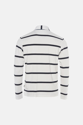 Polo met lange mouwen - multicolor