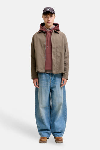 Sweater met kap bruin - ORIGINALS BY JACK & JONES