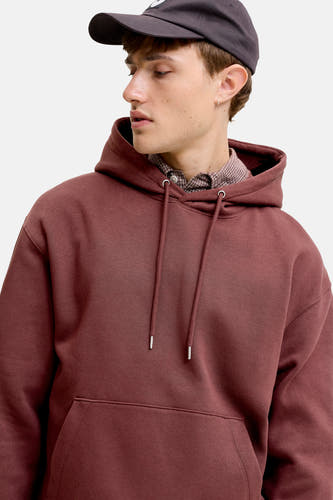 Sweater met kap bruin - ORIGINALS BY JACK & JONES