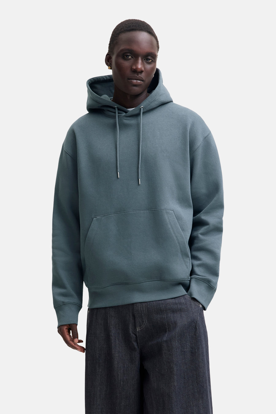 Sweat à capuche bleu - ORIGINALS BY JACK & JONES