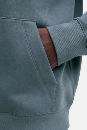 Sweat à capuche bleu - ORIGINALS BY JACK & JONES