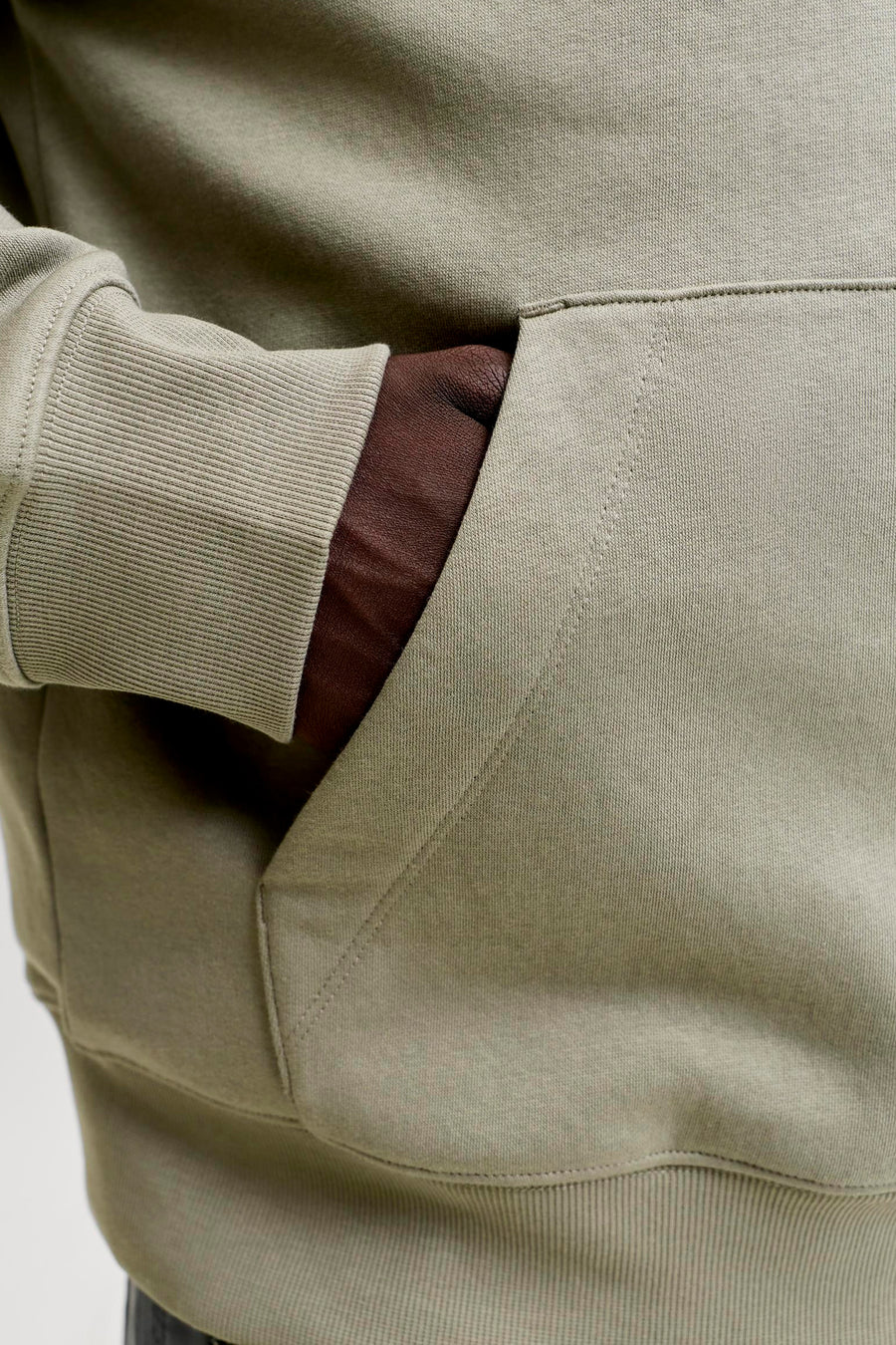 Sweat à capuche vert - ORIGINALS BY JACK & JONES