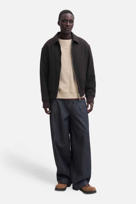 Sweater met ronde hals ecru - ORIGINALS BY JACK & JONES