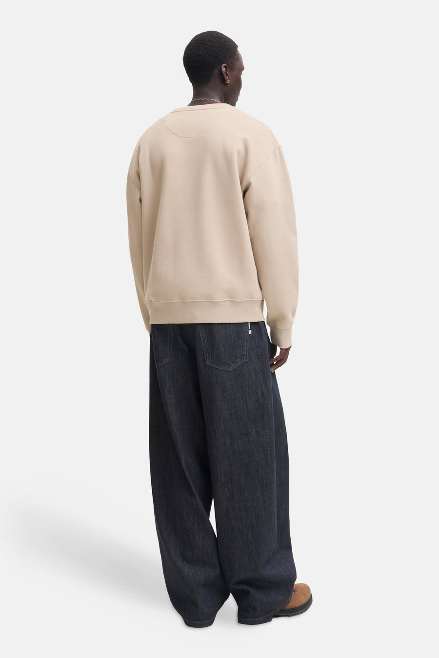 Sweat col O Écru - ORIGINALS BY JACK & JONES