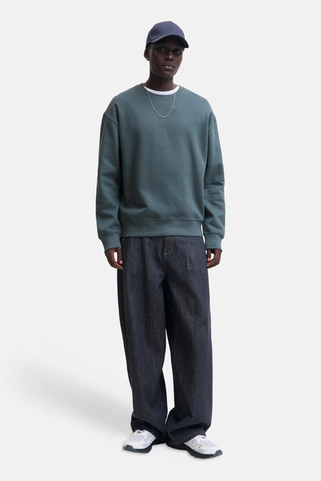 Sweater O-hals - grijs
