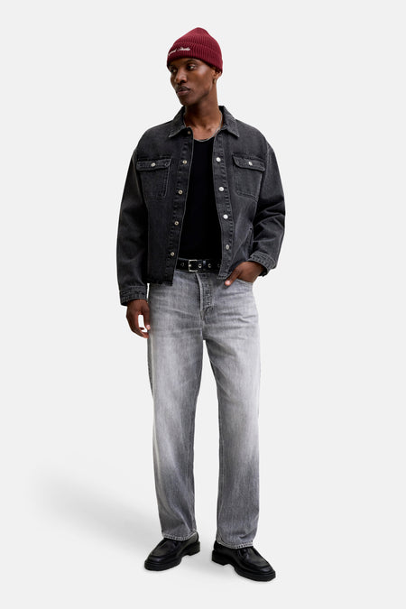 Jeans wide light grey denim - JACK & JONES JEANS INTELLIGENCE