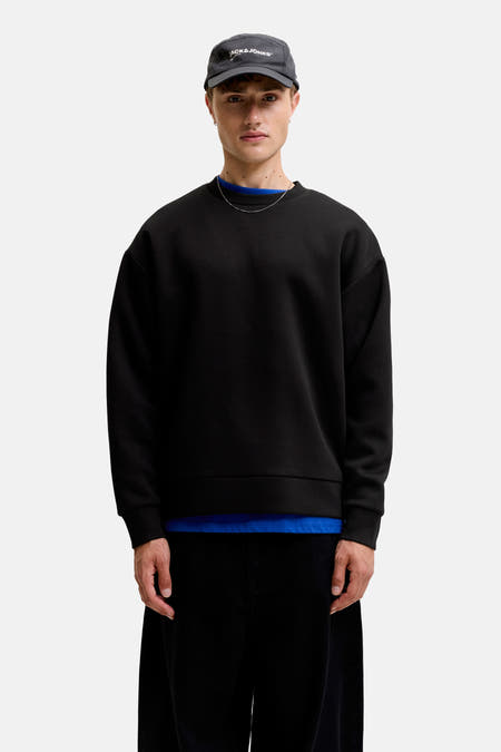Sweater O-hals - Black