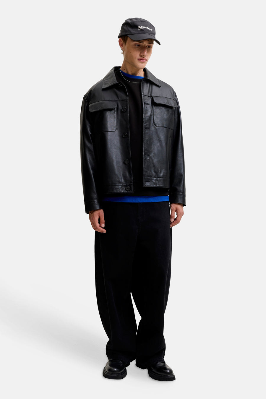 Sweater met ronde hals zwart - CORE BY JACK & JONES