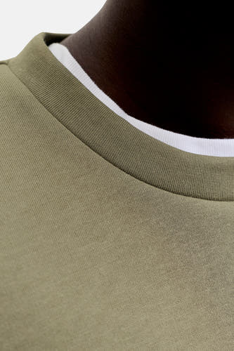 Sweater O-hals - Vetiver