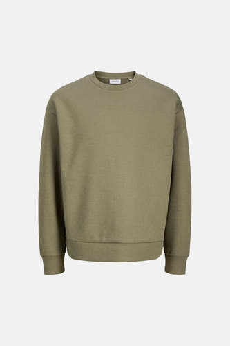 Sweater O-hals - Vetiver
