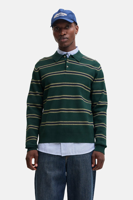 Pull col V - multicolore