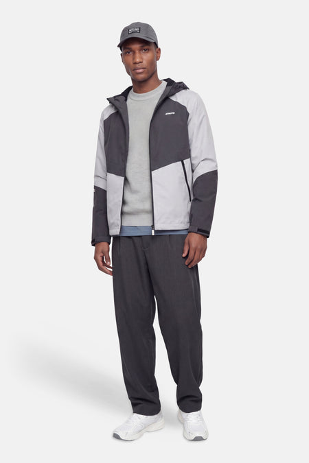 Pull col O - Light Grey Melange