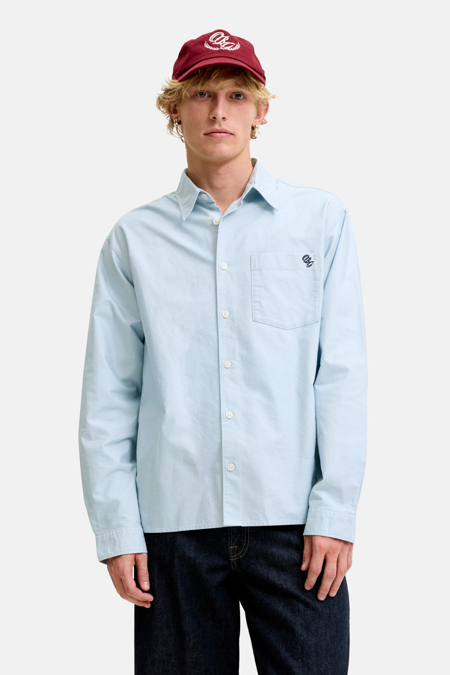 Chemise (manches longues) bleu - ORIGINALS BY JACK & JONES