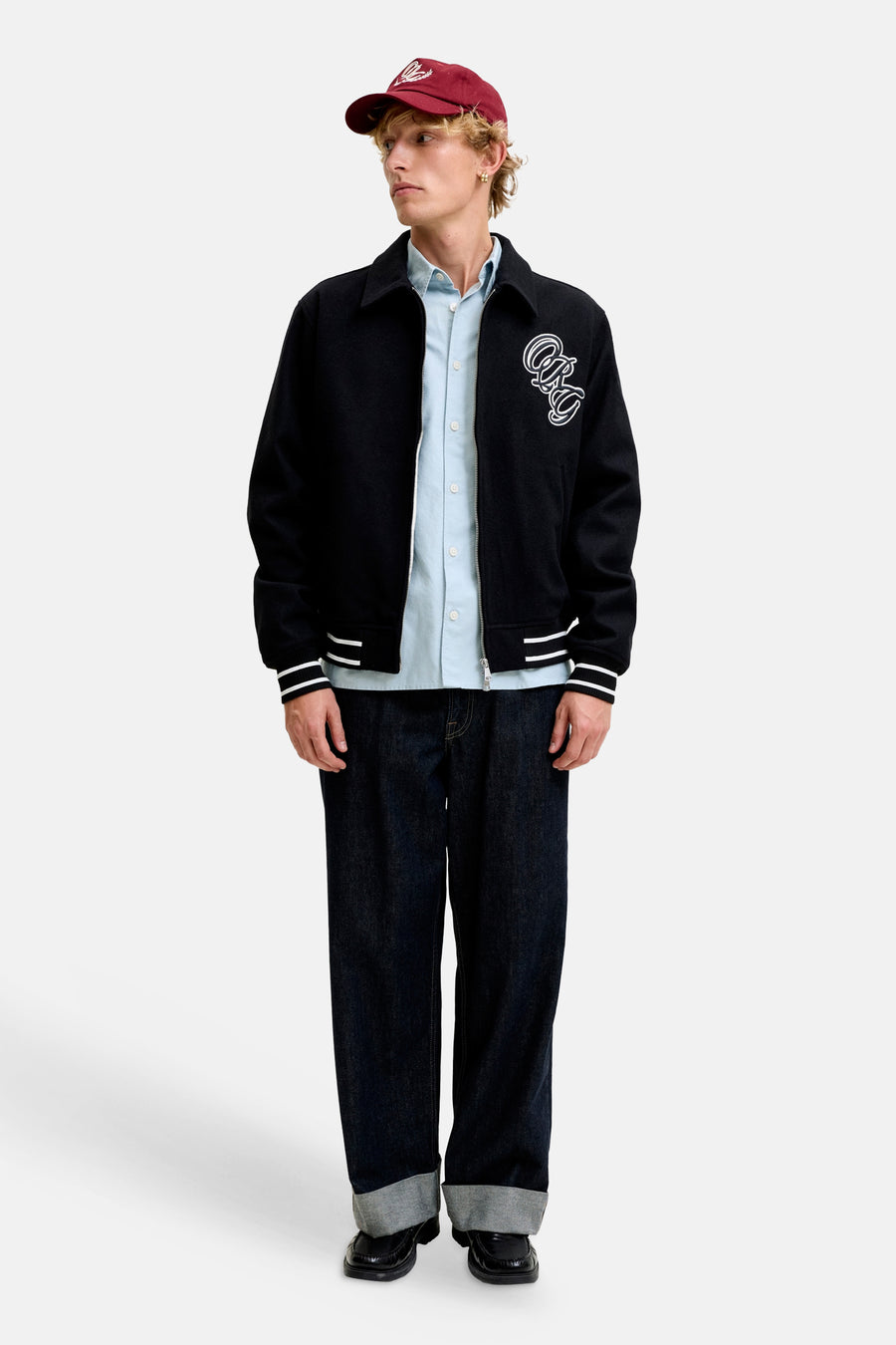 Chemise (manches longues) bleu - ORIGINALS BY JACK & JONES