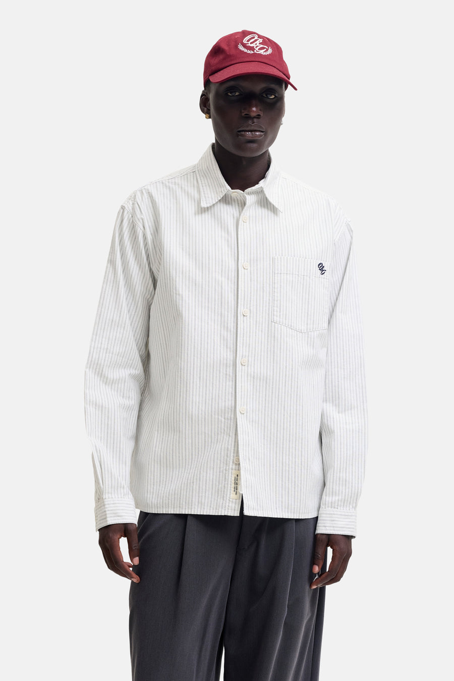 Chemise (manches longues) blanc - ORIGINALS BY JACK & JONES