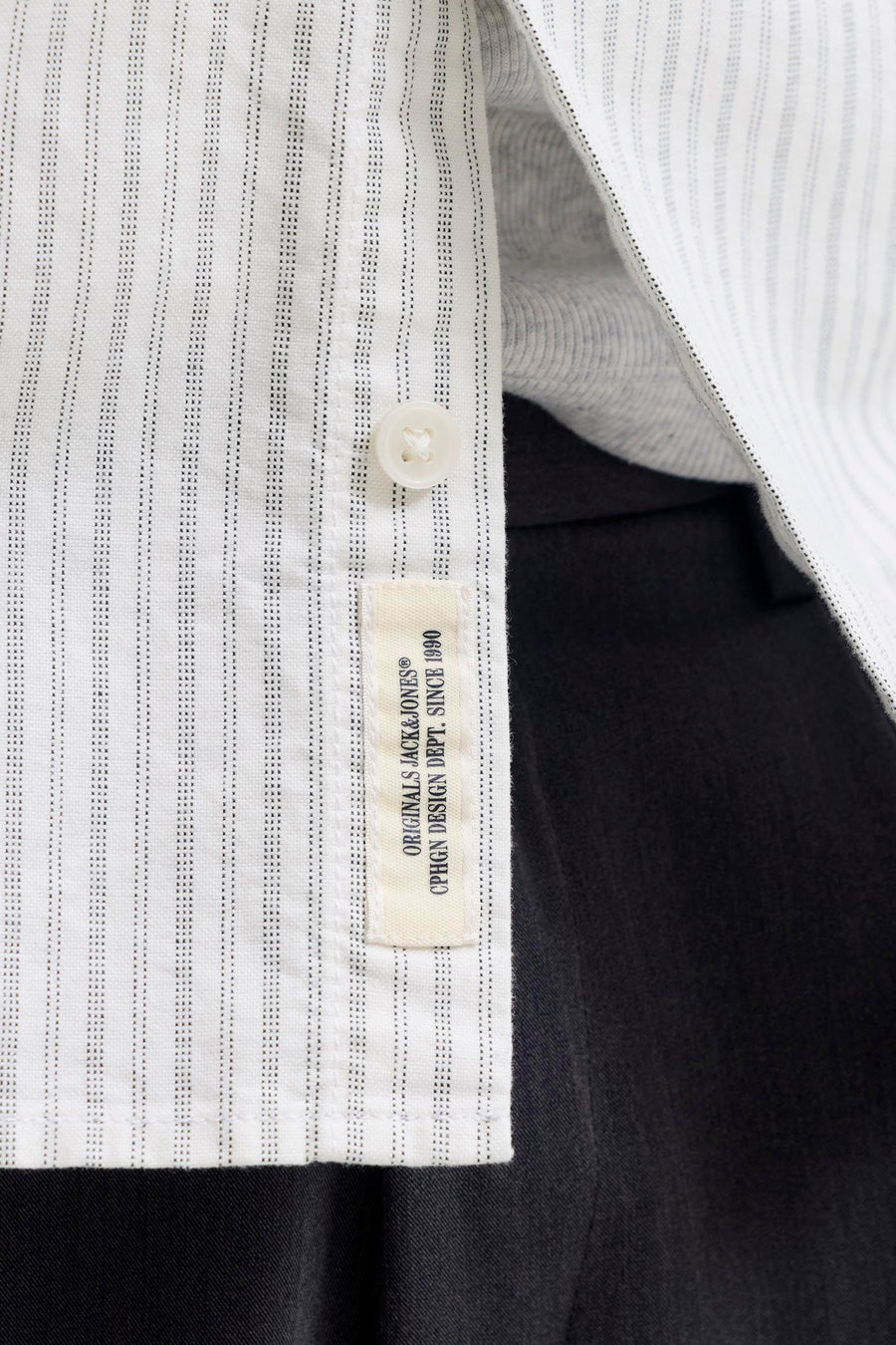Chemise (manches longues) blanc - ORIGINALS BY JACK & JONES