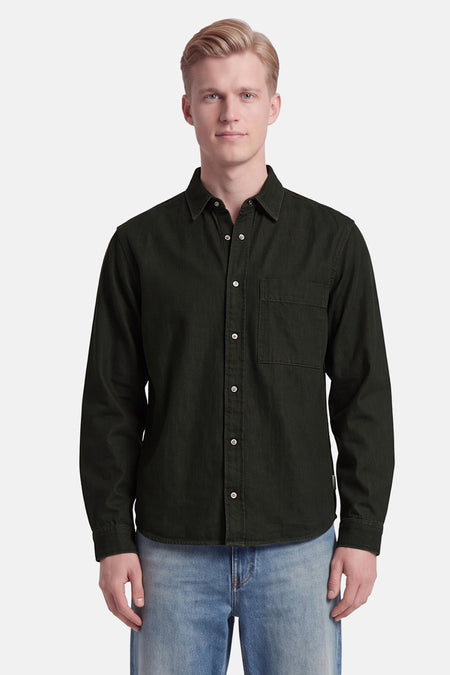 Hemd (lange mouwen) bruin - ORIGINALS BY JACK & JONES