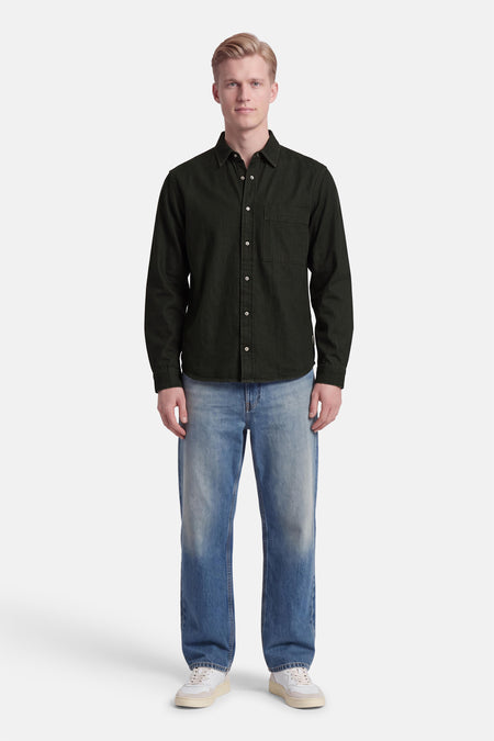 Hemd (lange mouwen) bruin - ORIGINALS BY JACK & JONES