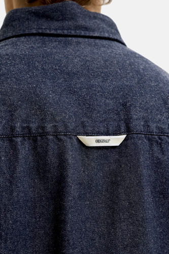 Hemd met lange mouwen - Dark blue denim