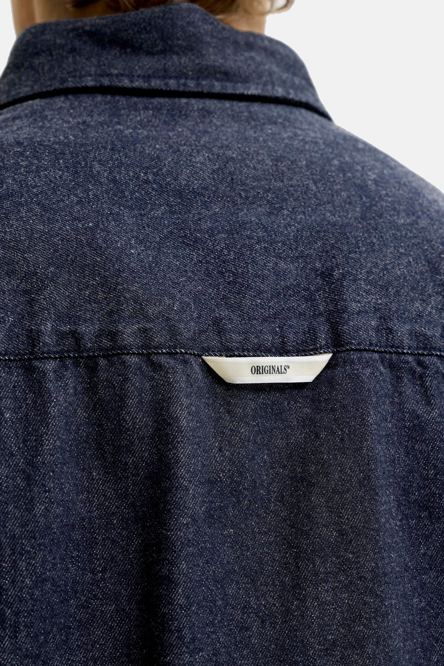 Hemd met lange mouwen - Dark blue denim