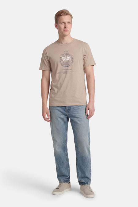 T-shirt à manches courtes - beige