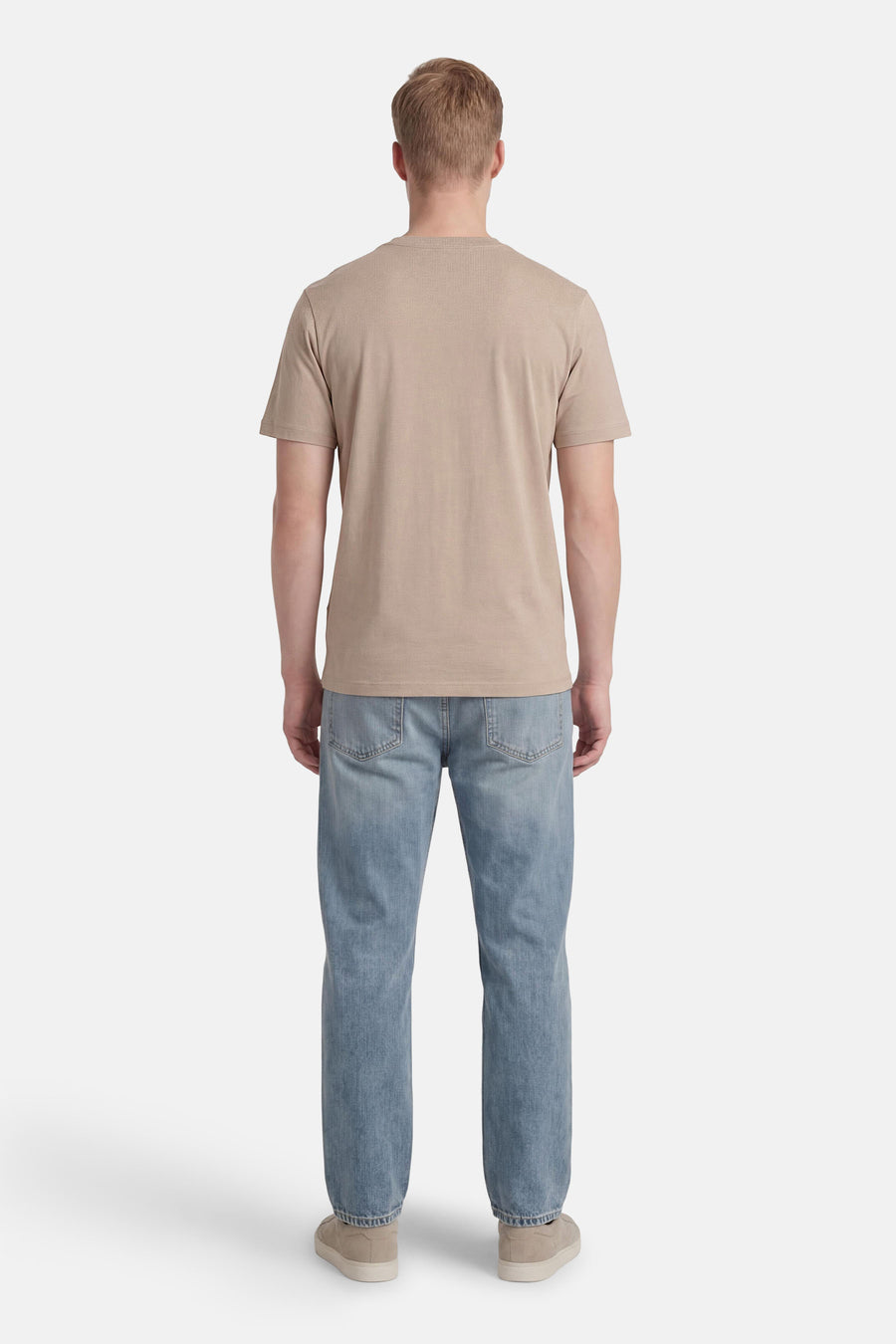 T-shirt met korte mouwen - beige