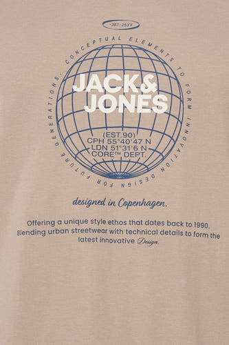 T-shirt met korte mouwen - beige