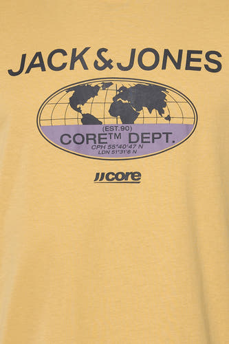 T-shirt met korte mouwen - geel