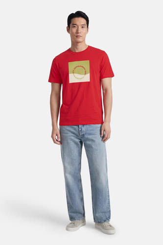 T-shirt met korte mouwen - rood