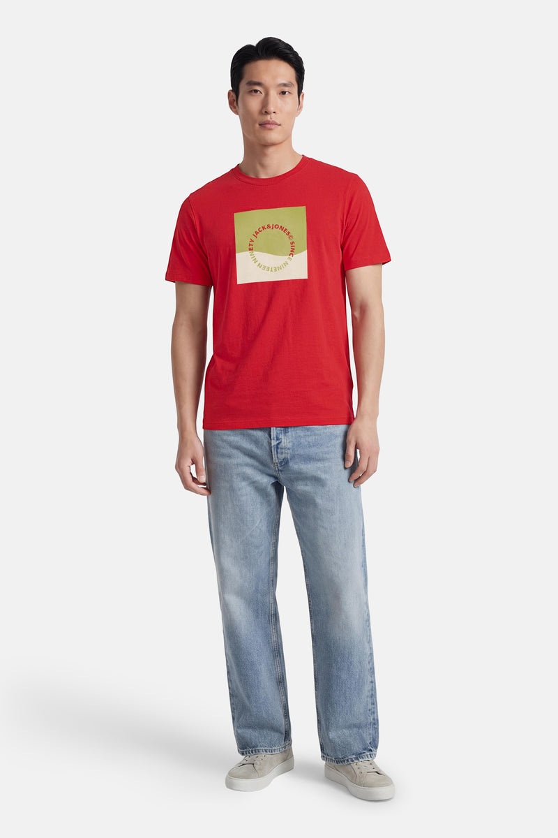 T-shirt à manches courtes - rouge