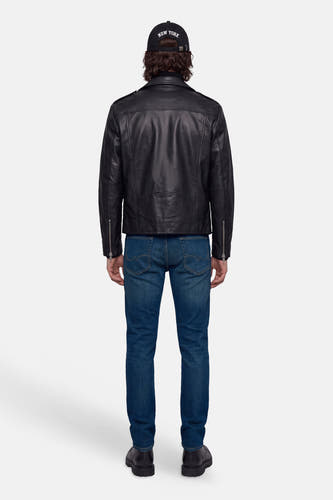 GLENN - dark blue denim