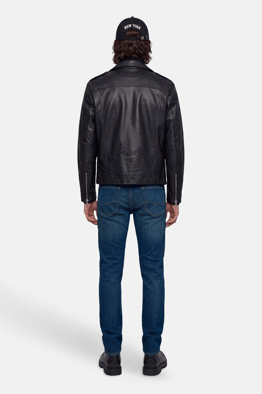 GLENN - dark blue denim