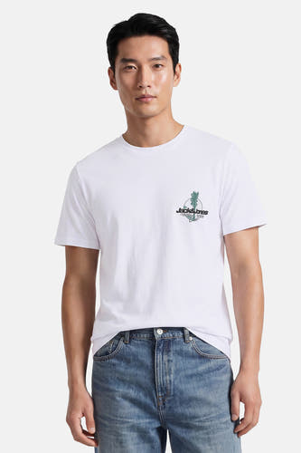 T-shirt met korte mouwen - wit