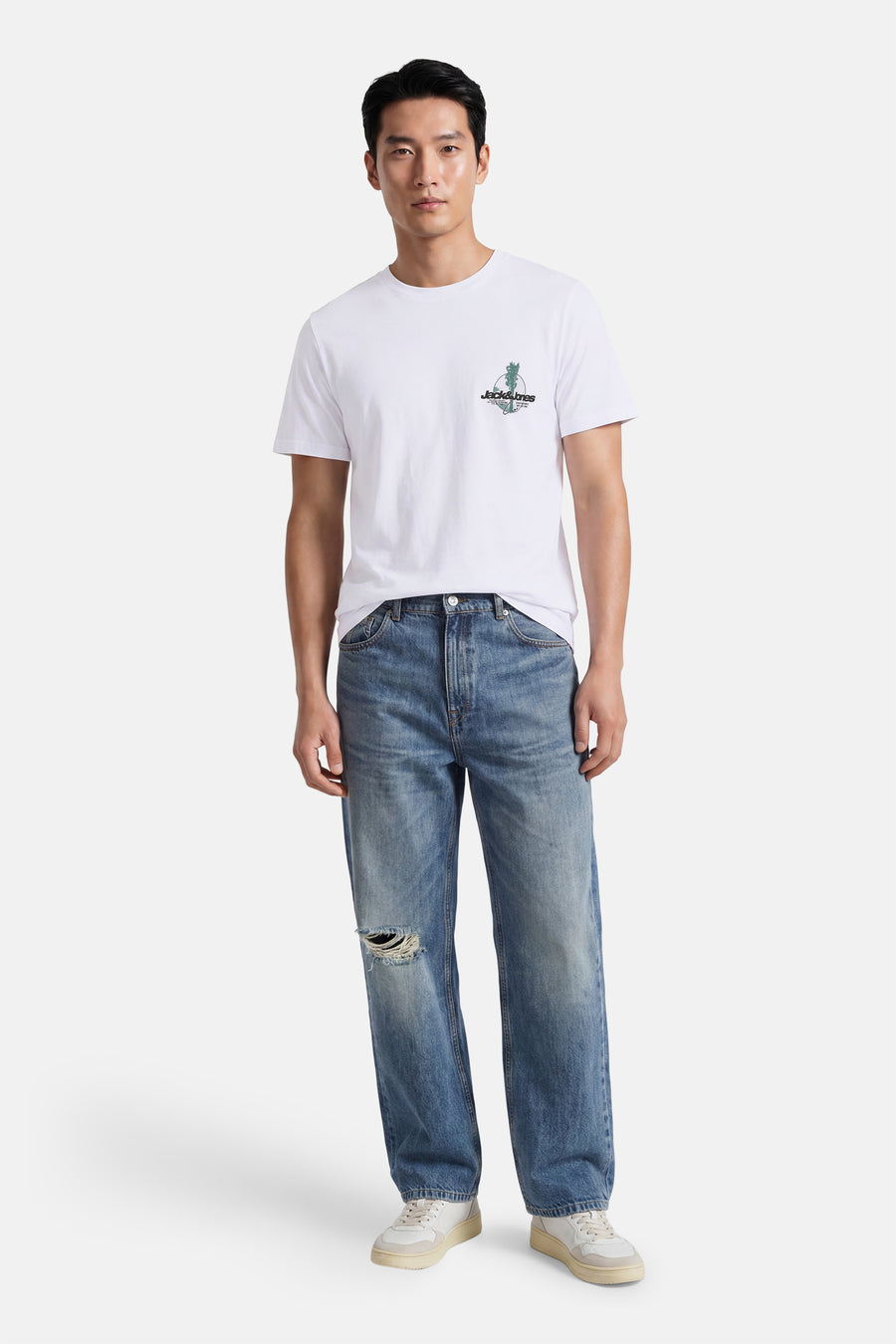 T-shirt met korte mouwen - wit