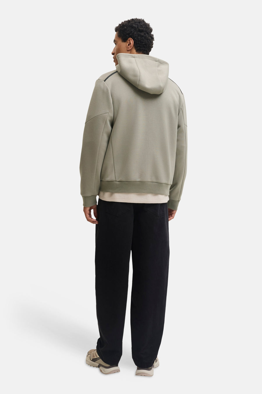 Sweater met kap groen - CORE BY JACK & JONES